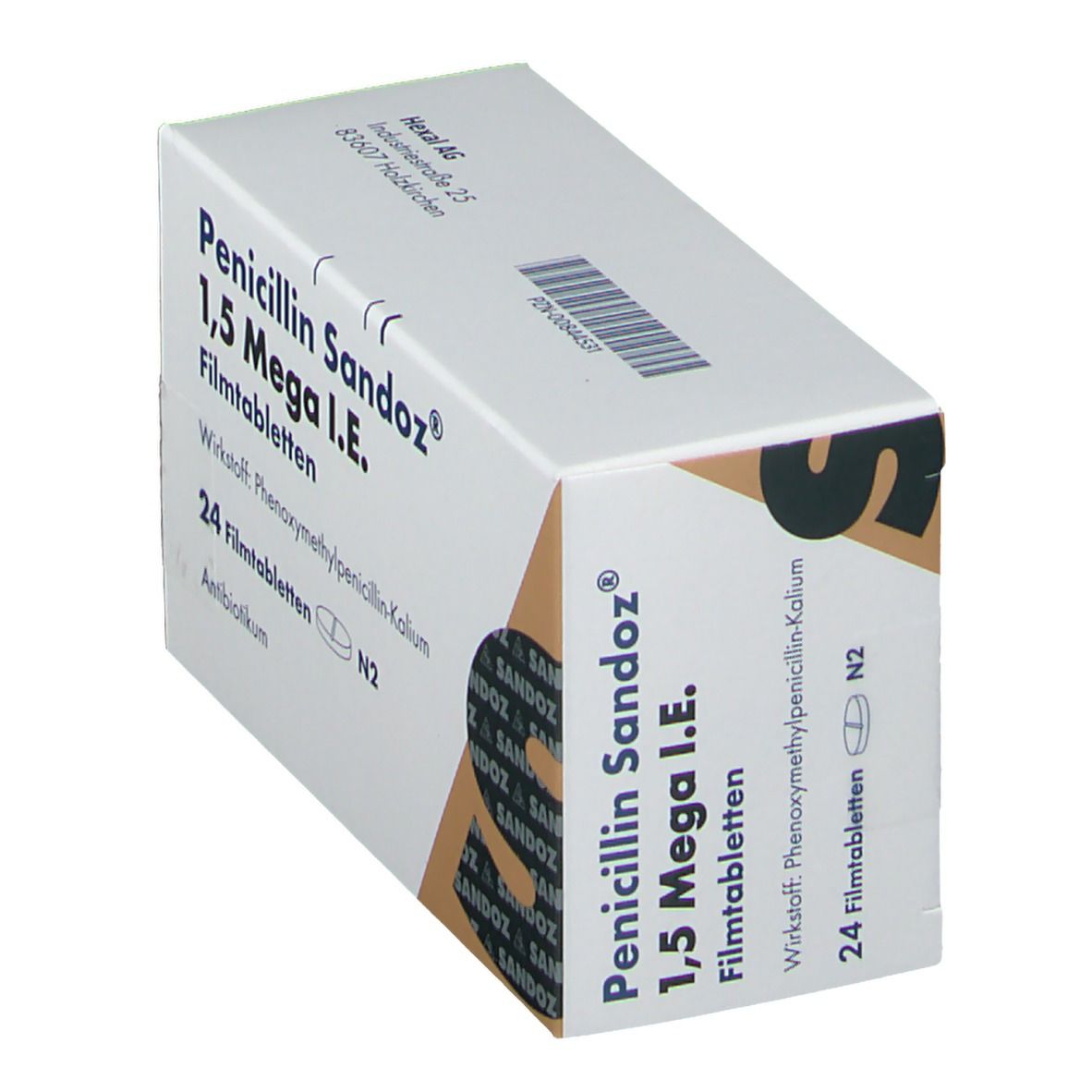 Penicillin Sandoz® 1,5 Mega I.E.