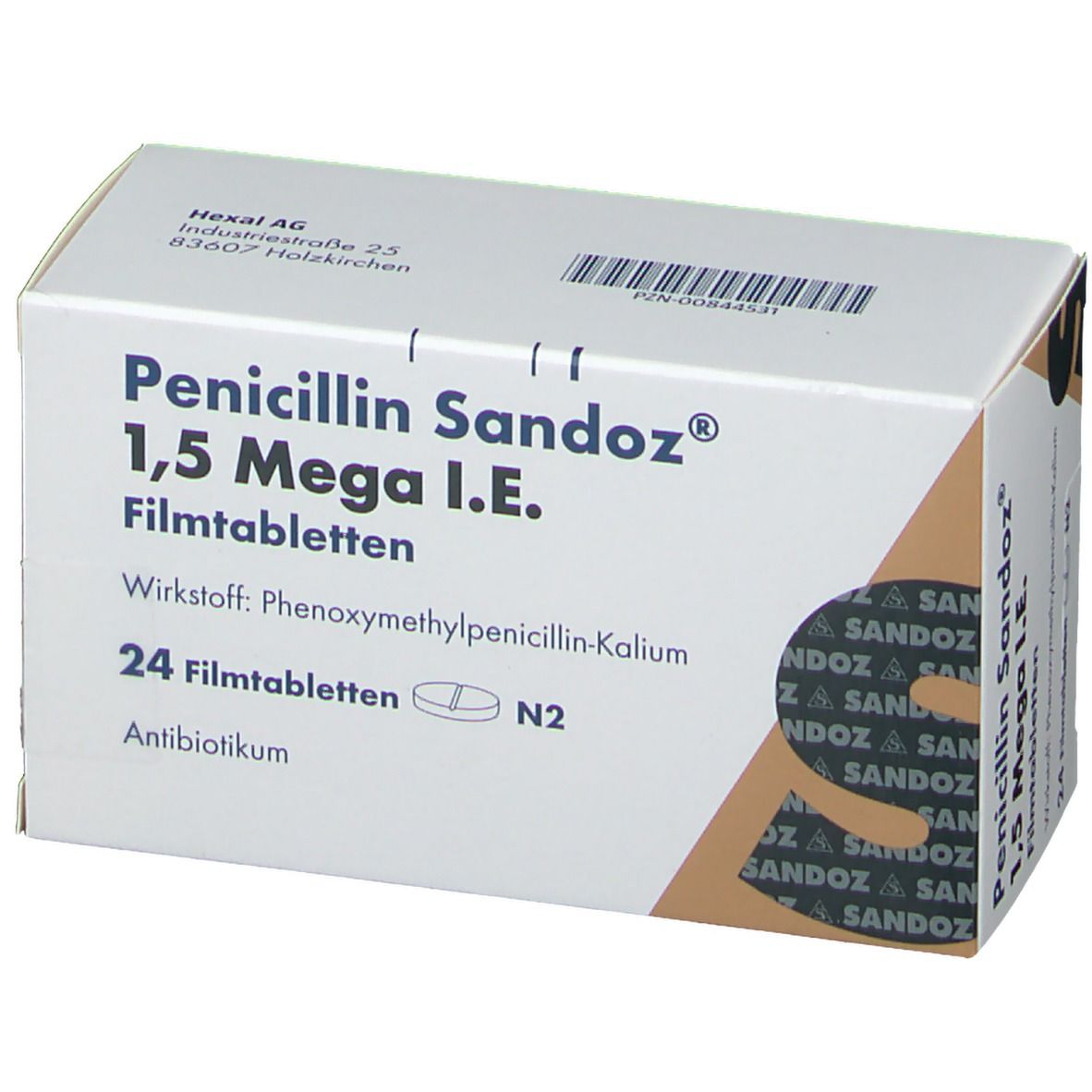 Penicillin Sandoz® 1,5 Mega I.E.