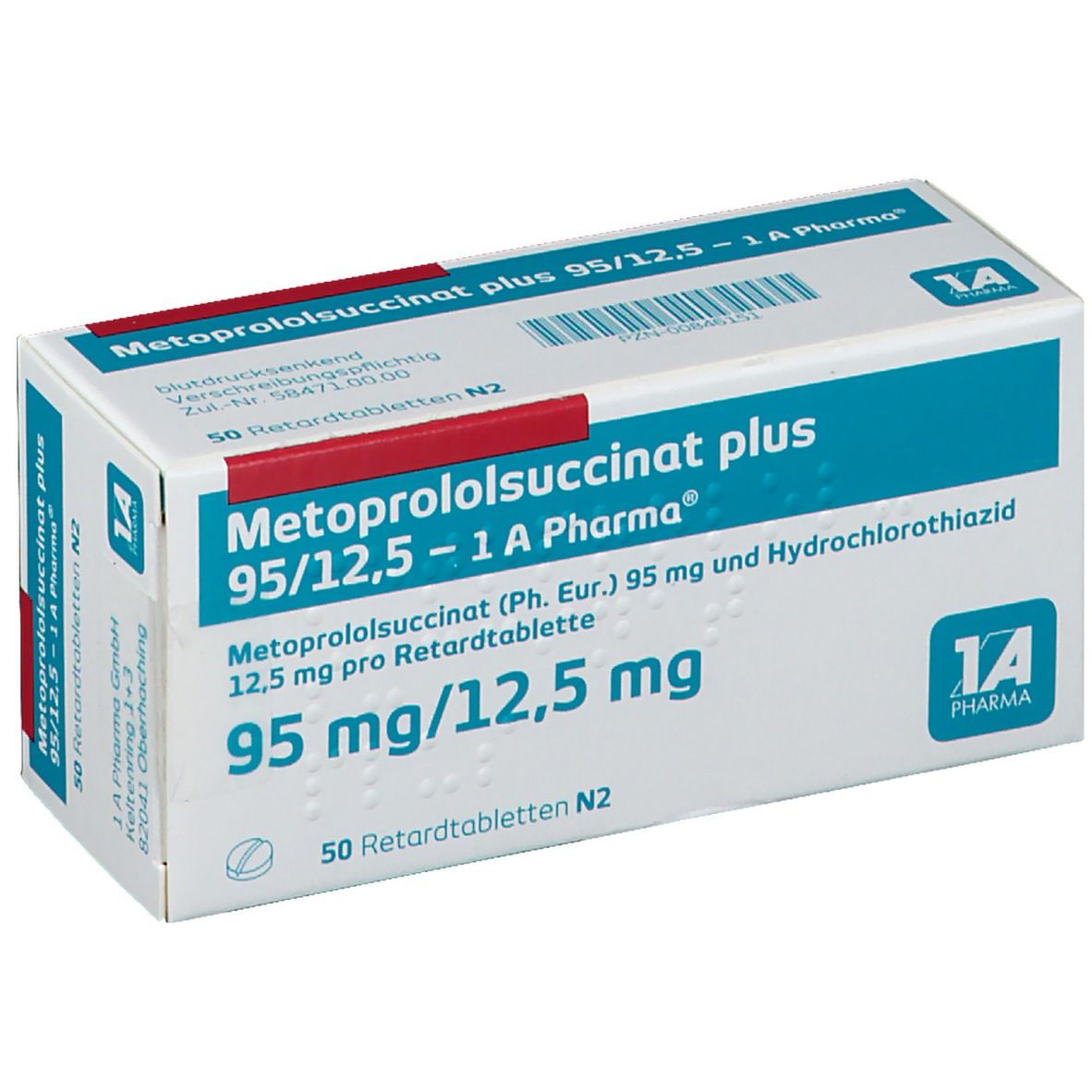 Metoprololsuc 1A Pl95/12.5