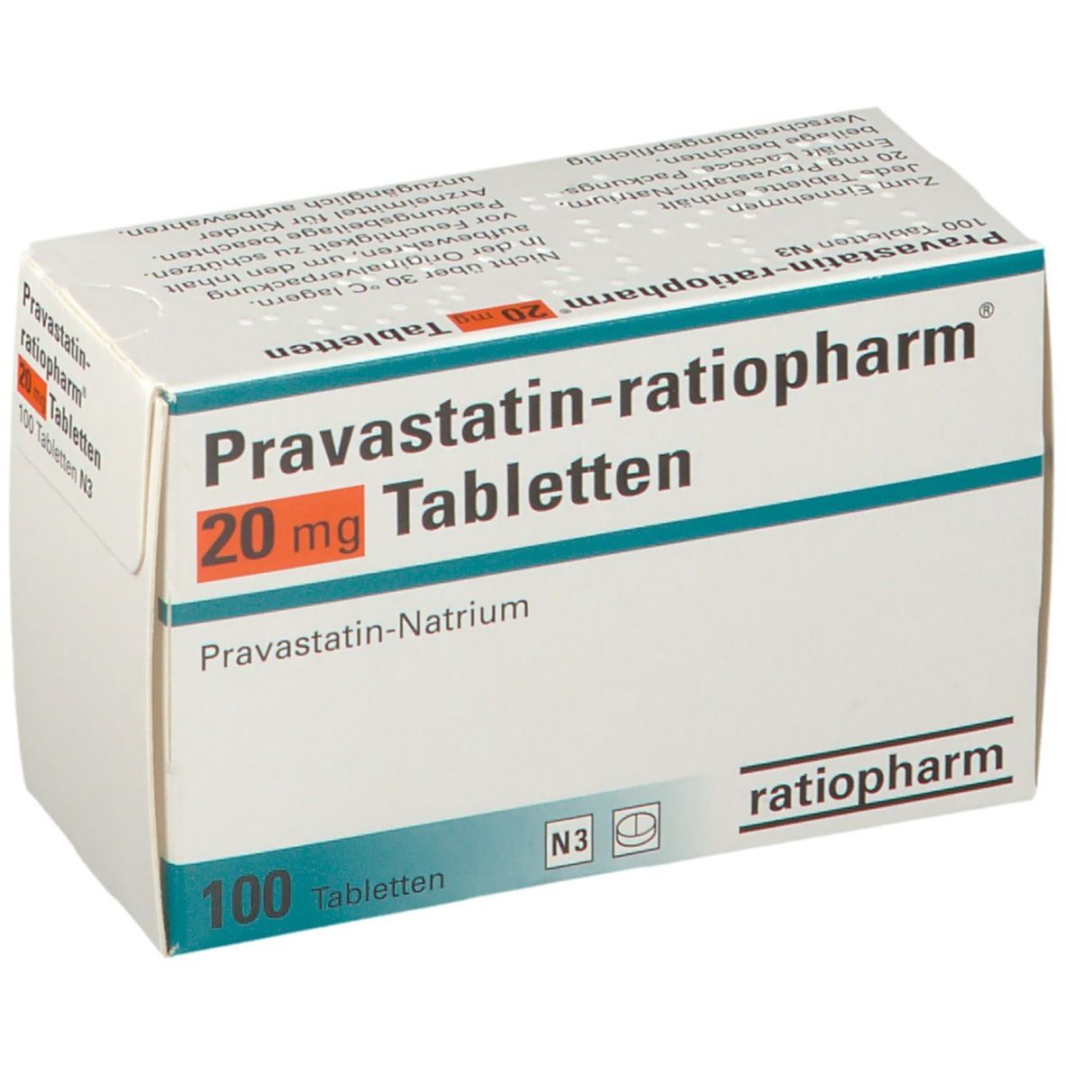 Pravastatin-ratiopharm® 20 mg