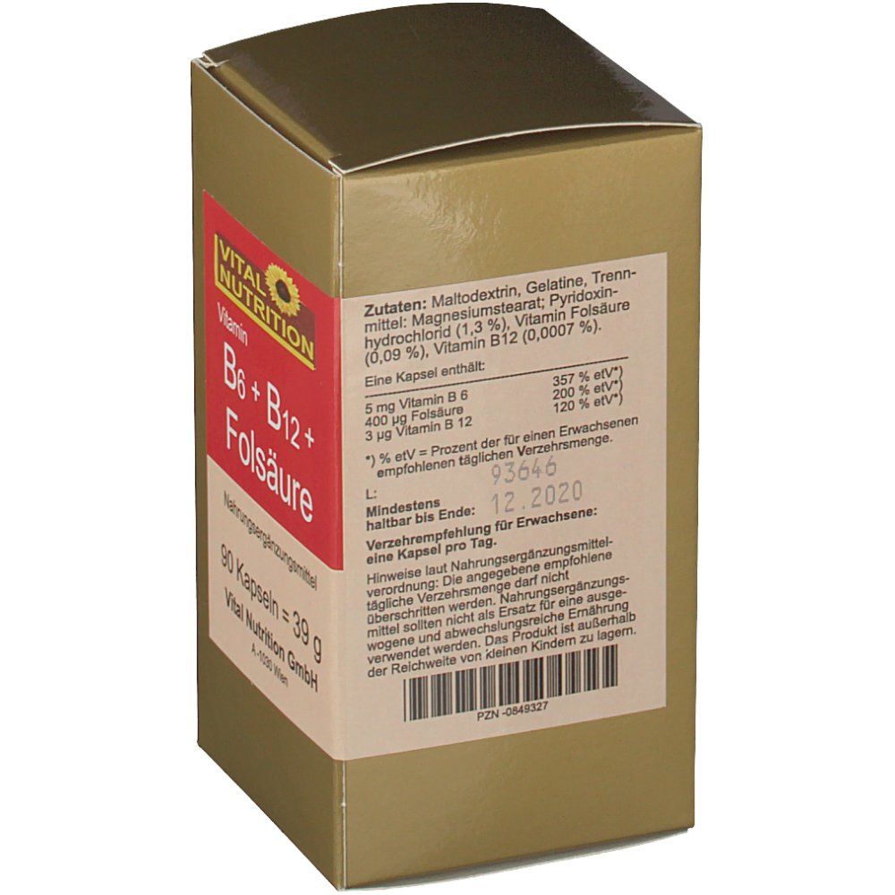 B6 + B12 + Folsäure