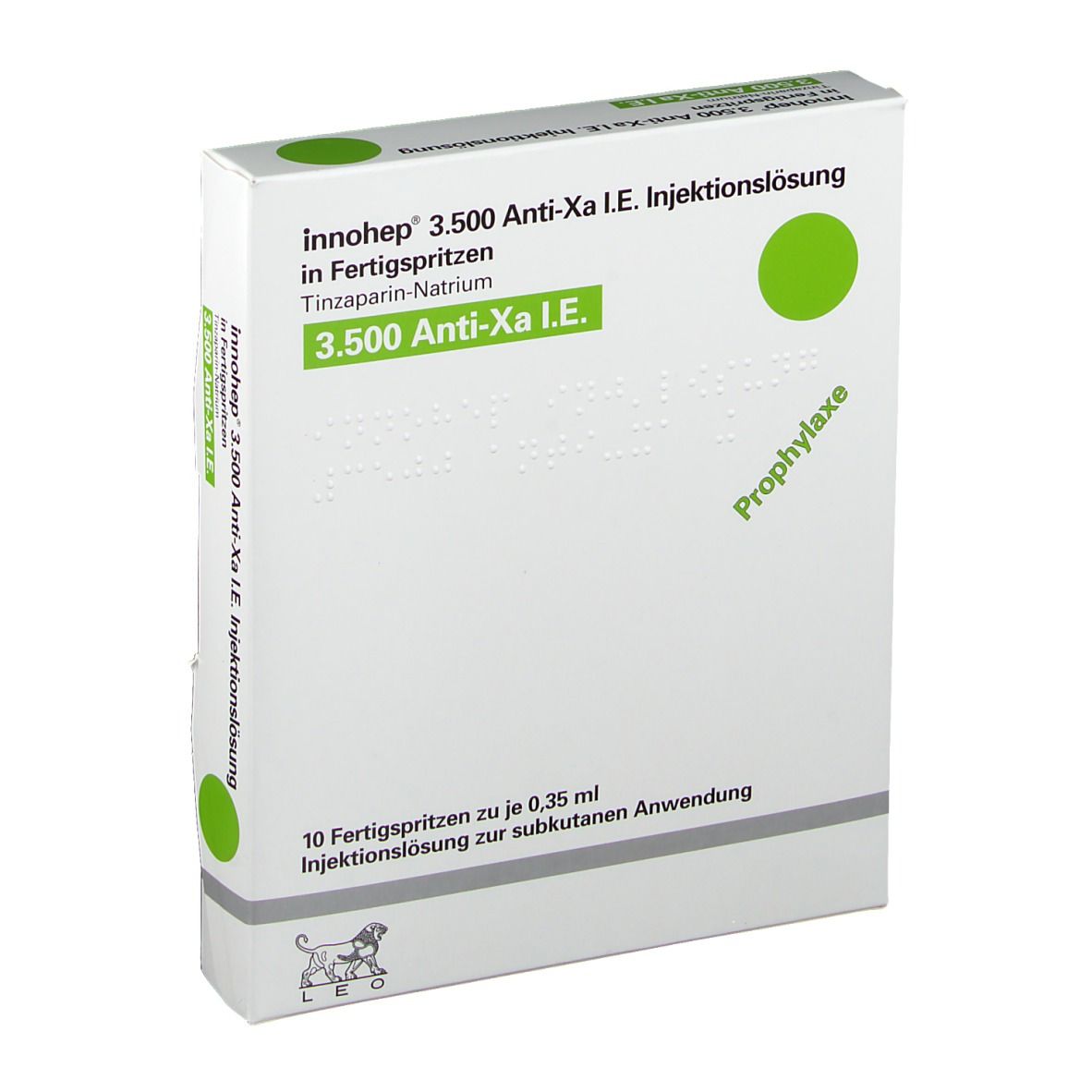Innohep® 3.500 Anti-Xa I.E. 0,35 ml