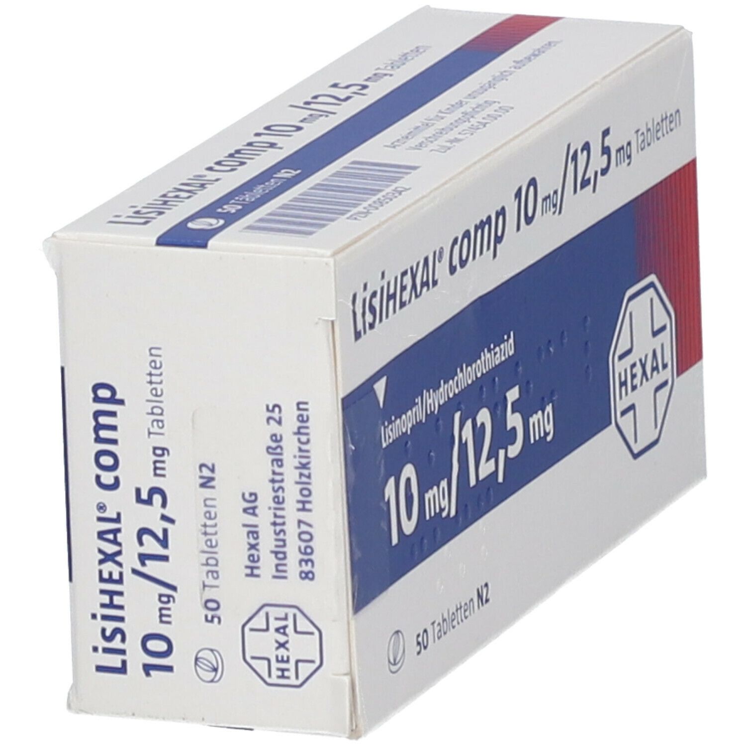 Lisihexal comp. 10 mg/12,5 mg Tabletten 50 St