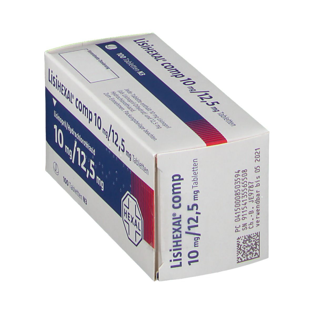 Lisihexal comp. 10 mg/12,5 mg Tabletten 100 St