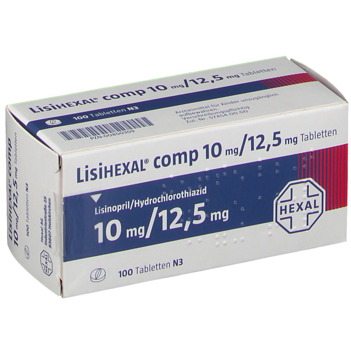 LisiHEXAL® comp 10 mg/12,5 mg