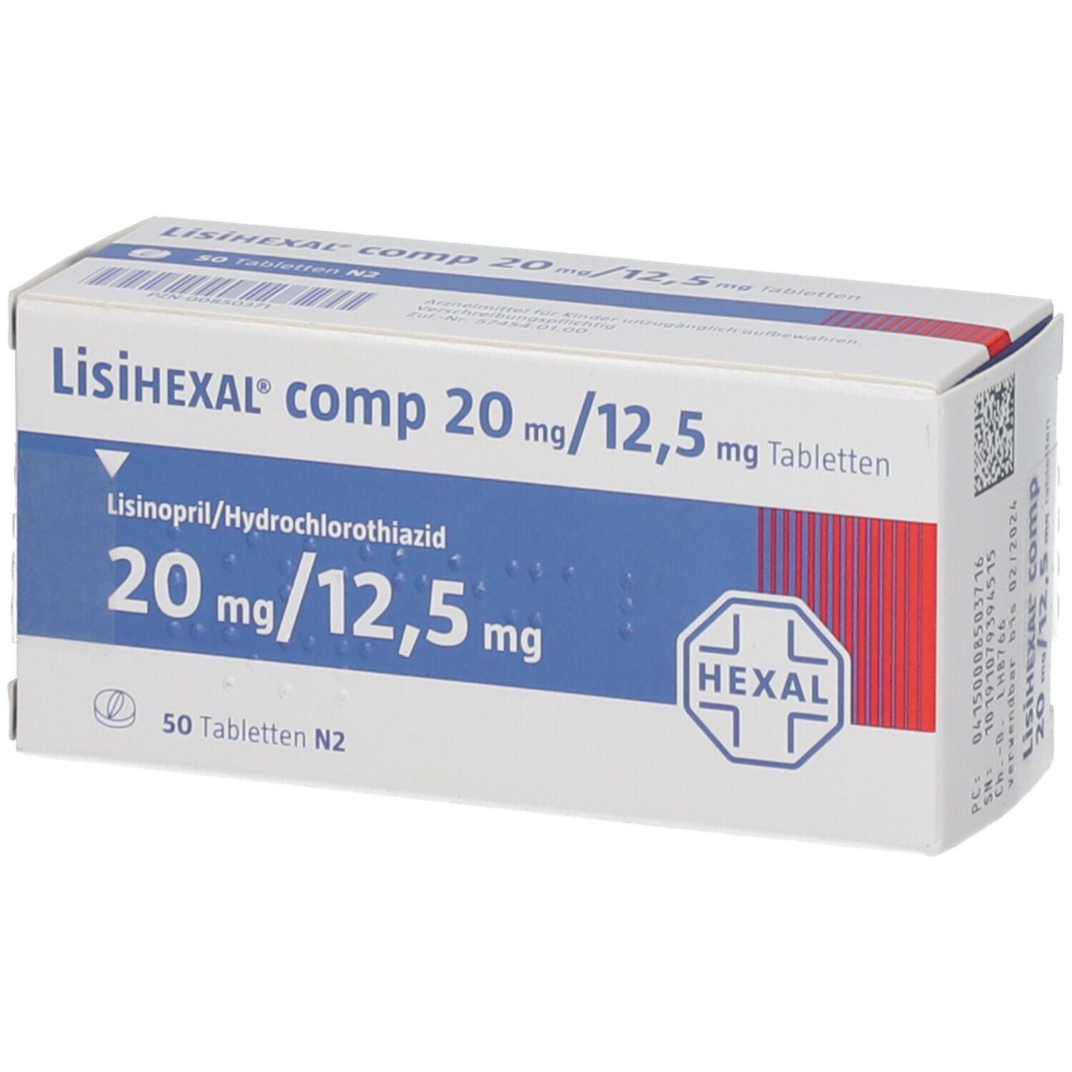 LisiHEXAL® comp 20 mg/12,5 mg