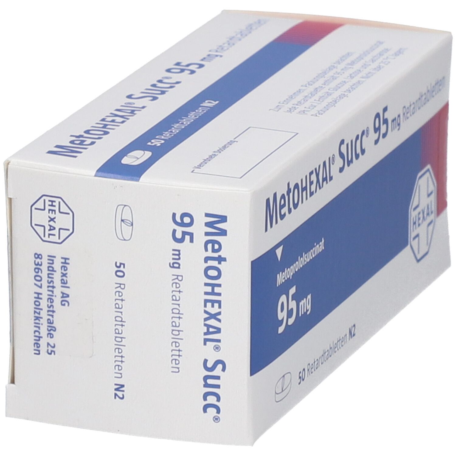 Metohexal Succ 190 mg Retardtabletten 50 St Retard-Tabletten