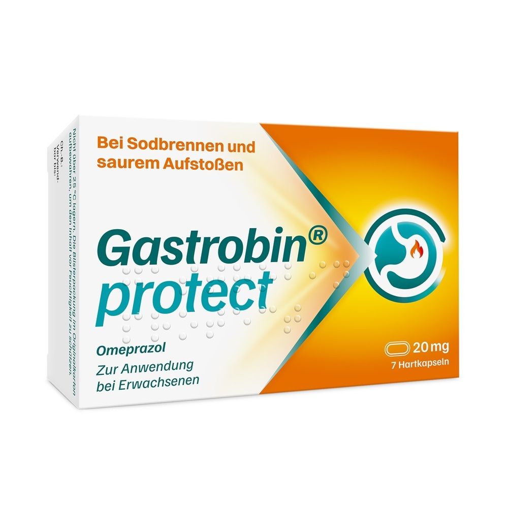 Gastrobin protect 20 mg Hartkapseln 7 St