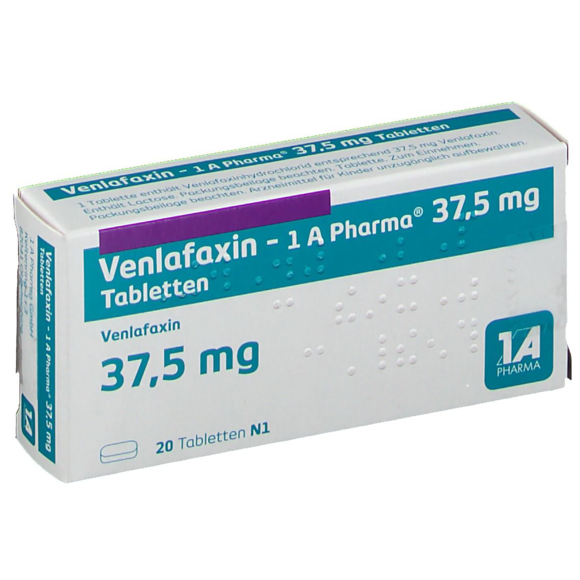 Venlafaxin - 1 A Pharma® 37,5 mg