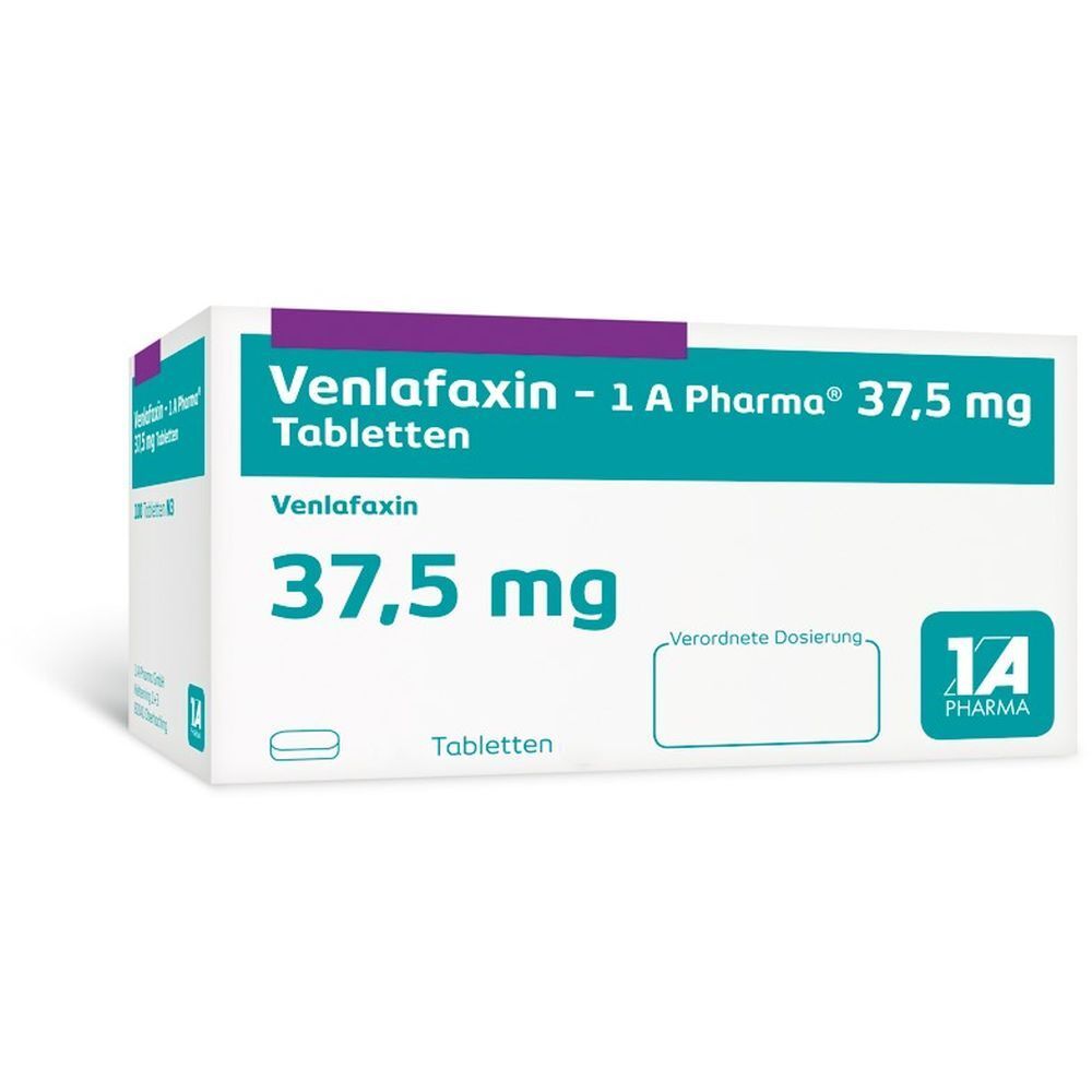 Venlafaxin 1A Pharma®37.5Mg