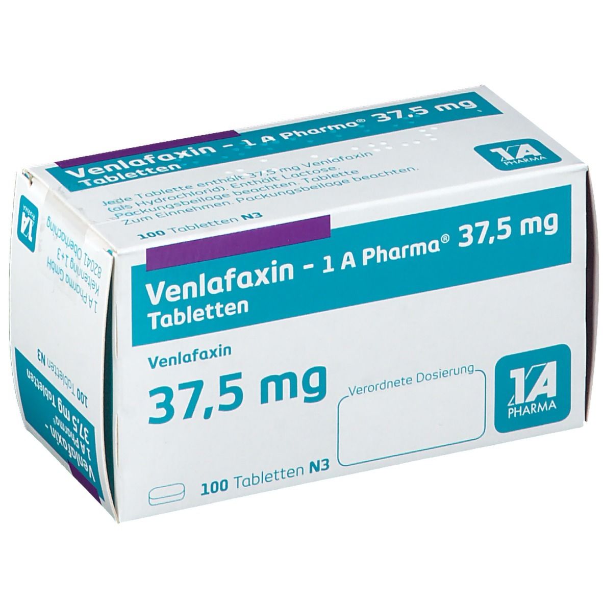 Venlafaxin 1A Pharma®37.5Mg