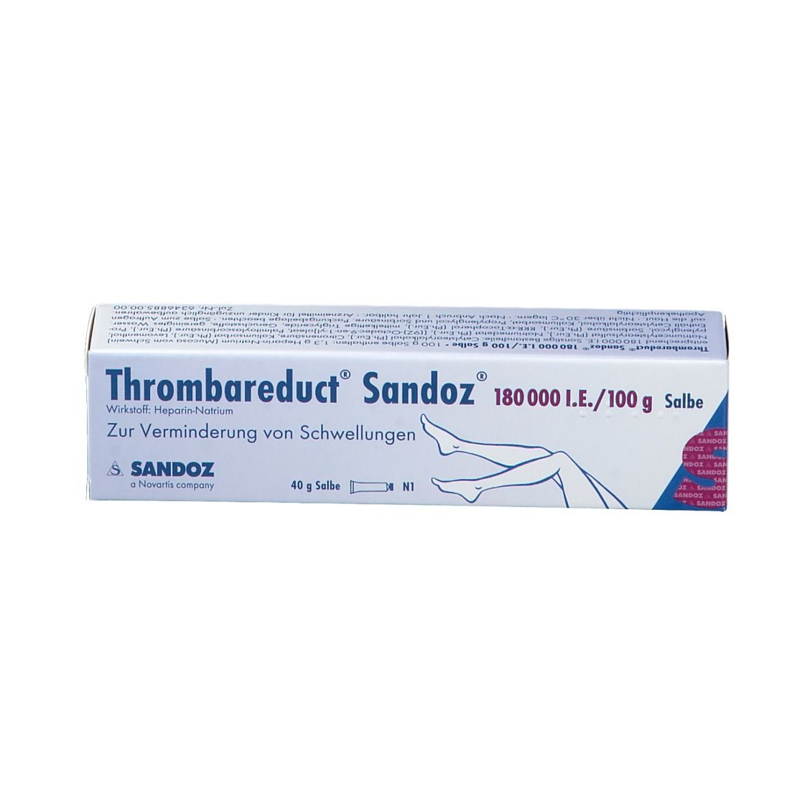 Thrombareduct® Sandoz® 180 000 I.E./40 g Salbe