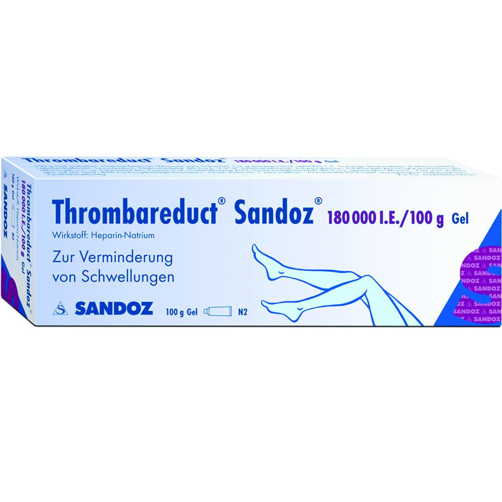 Thrombareduct® Sandoz® 180 000 I.E./100 g Gel