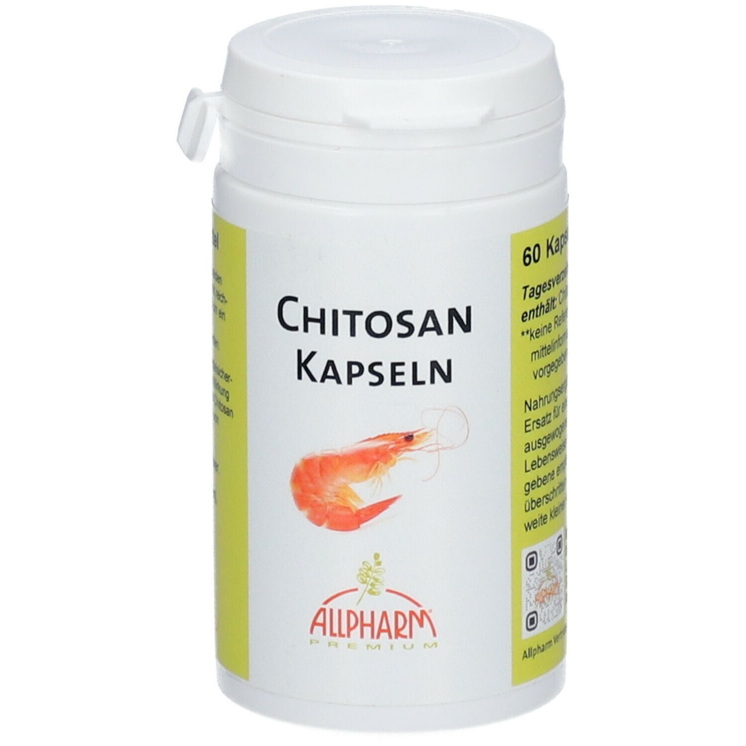 Chitosan 500 mg capsules