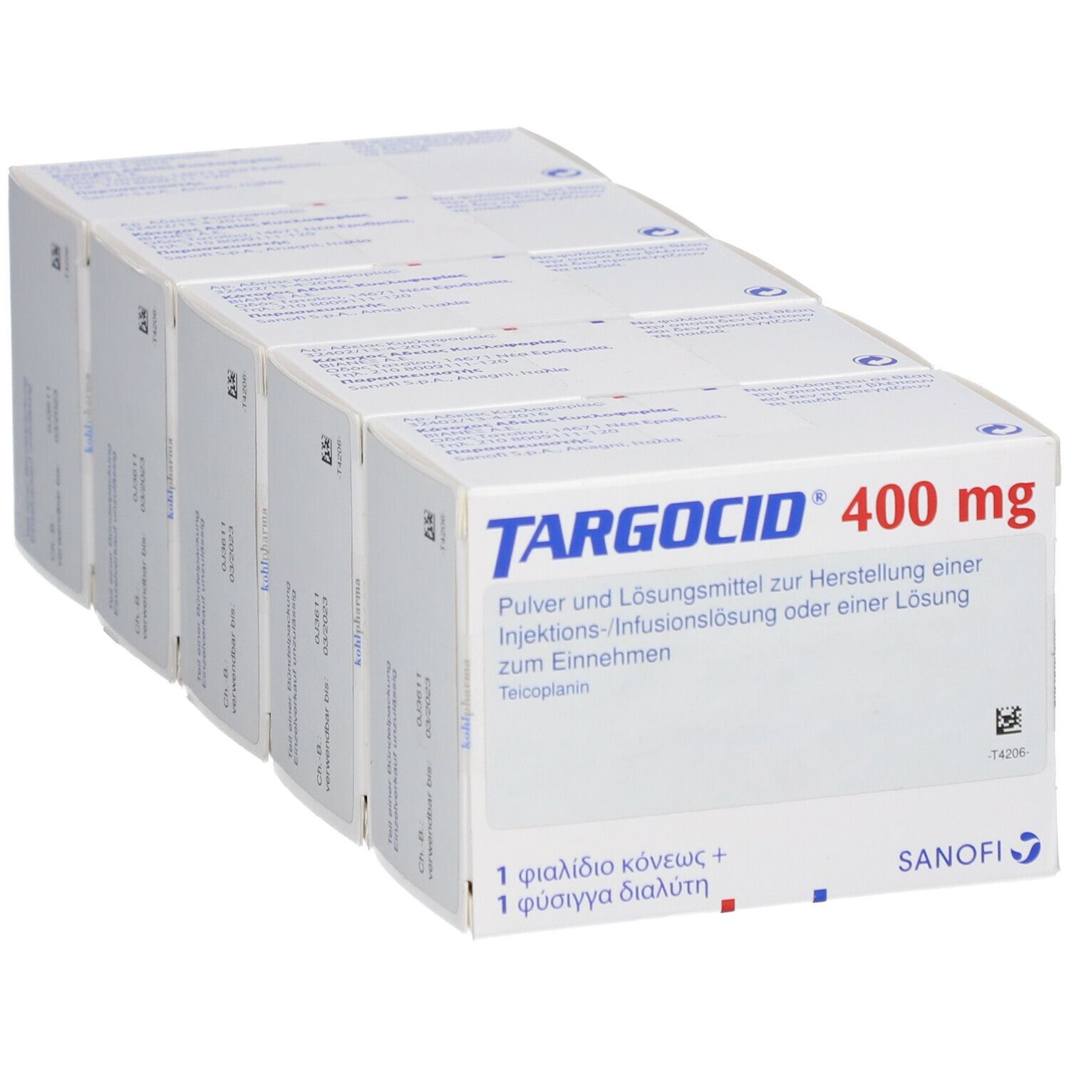 Targocid 400 mg