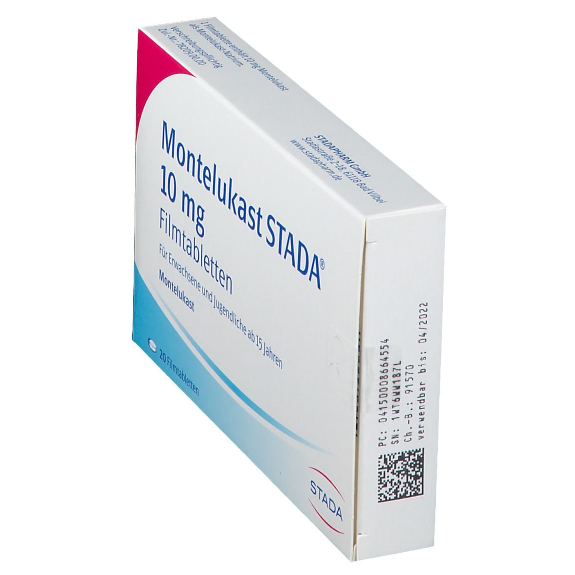 Montelukast Stada 10 mg Filmtabletten 20 St