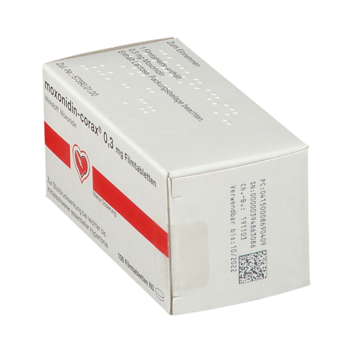 moxonidin-corax® 0,3 mg
