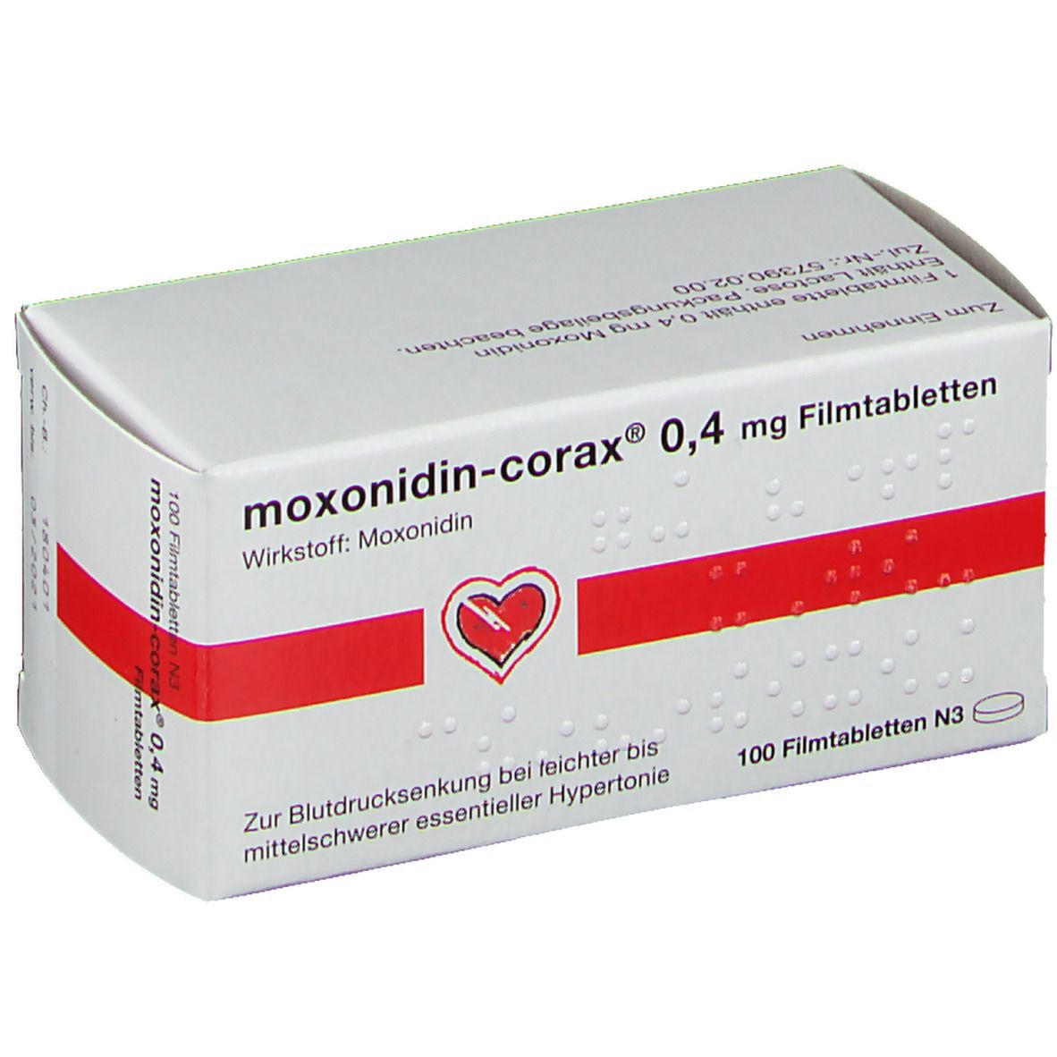 moxonidin-corax® 0,4 mg