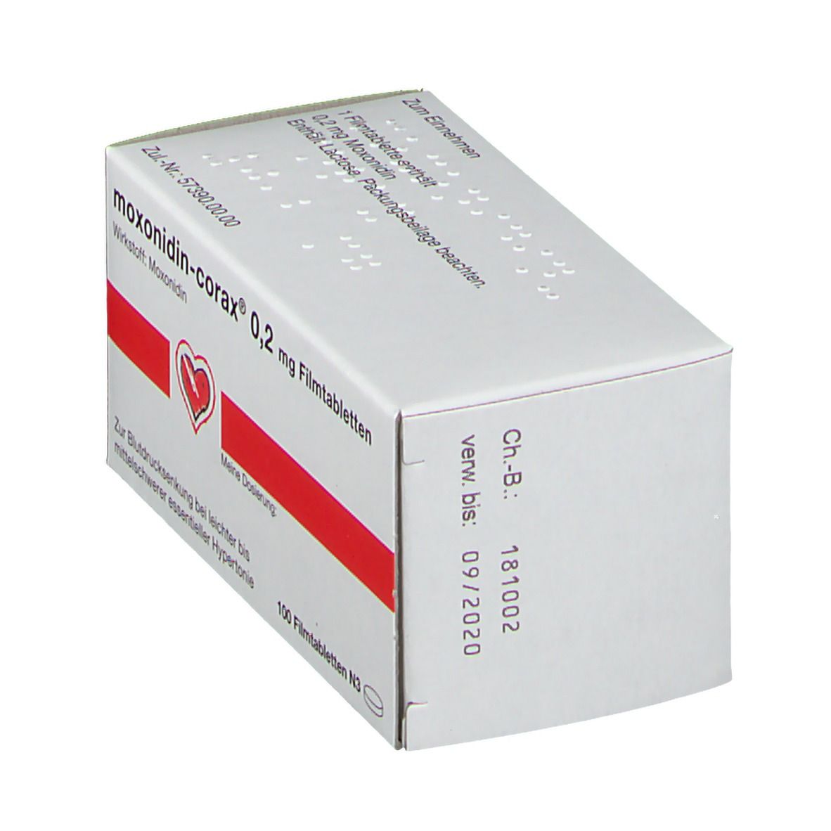 moxonidin-corax® 0,2 mg