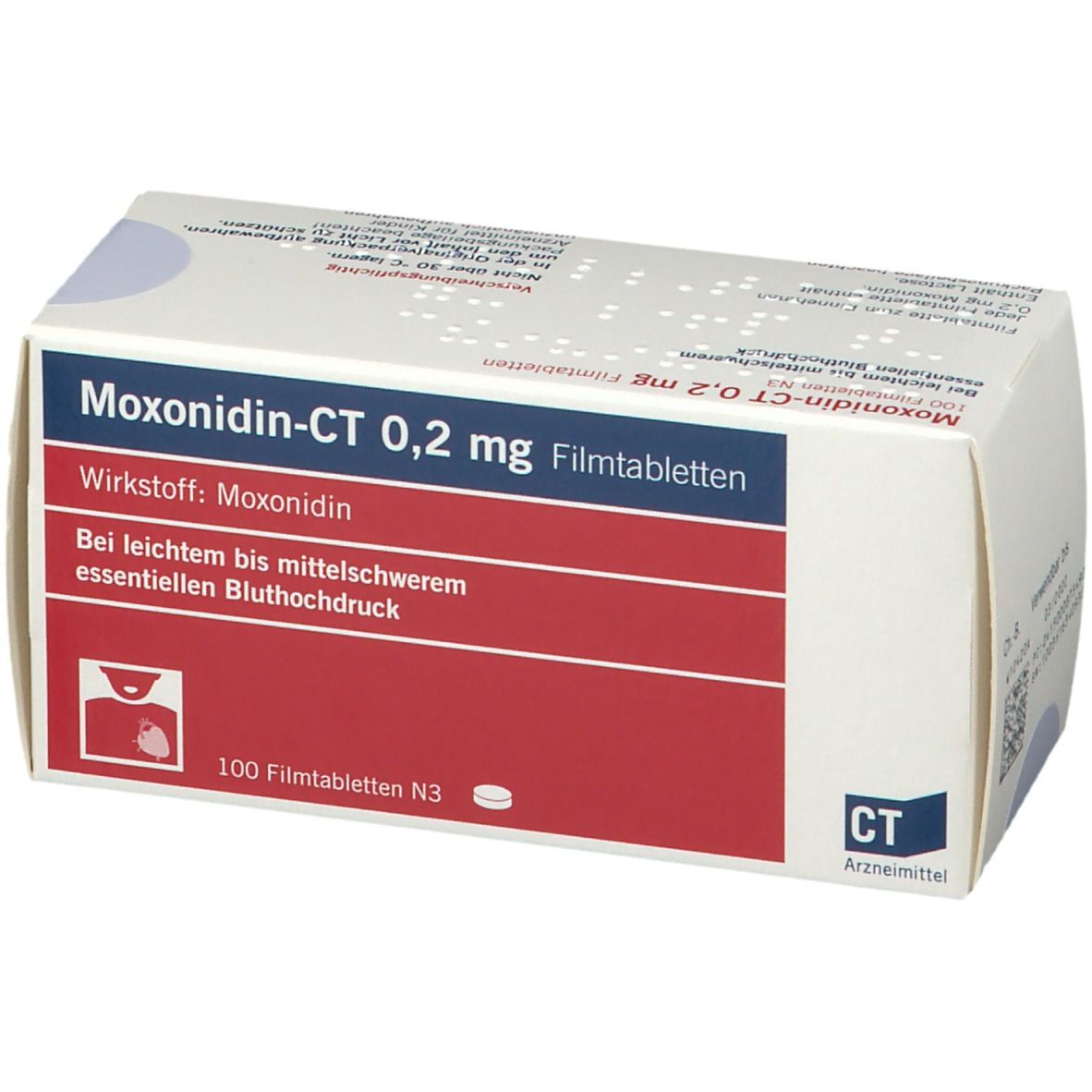 Moxonidin - Ct 0.2Mg 
