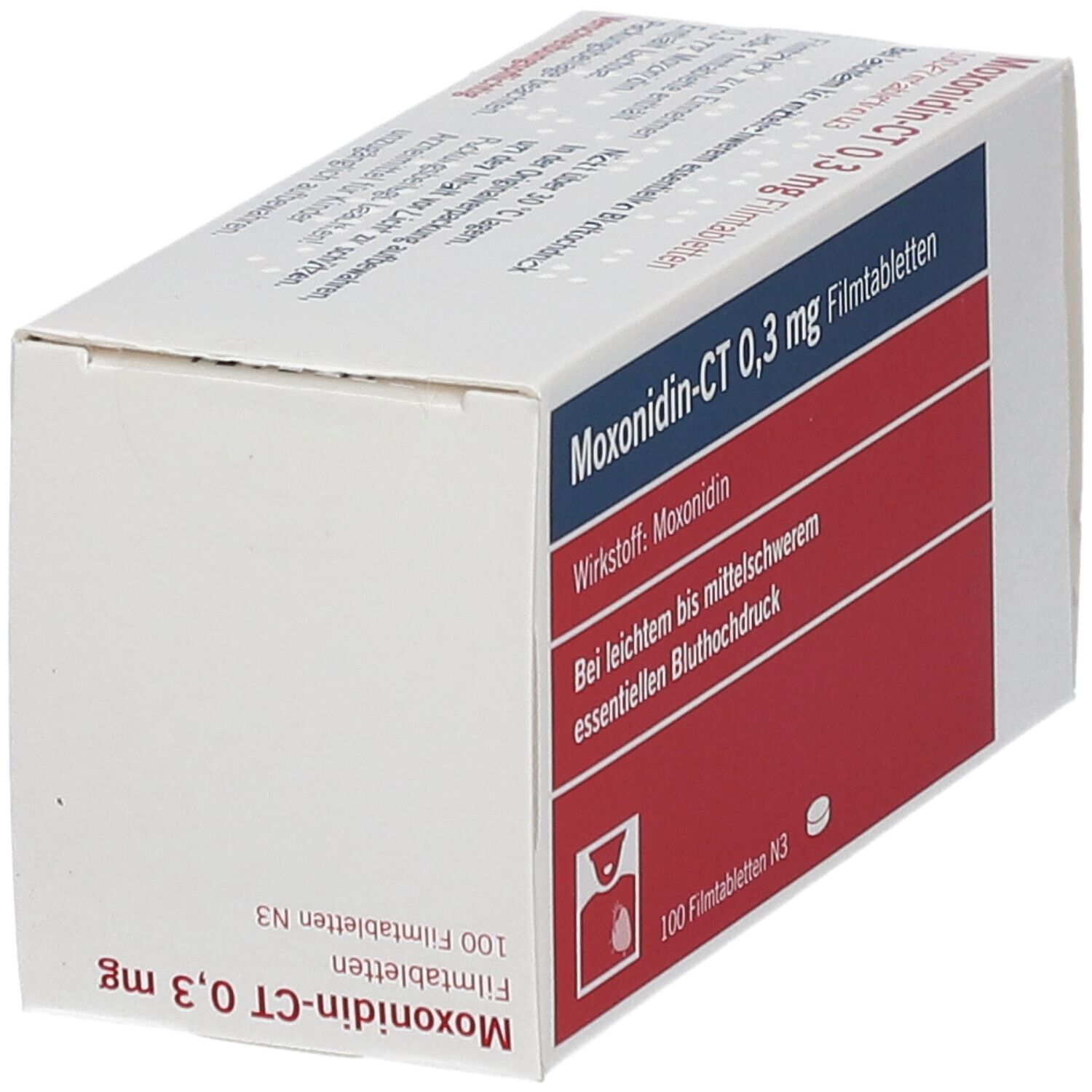 Moxonidin-Ct 0,3 mg Filmtabletten 100 St