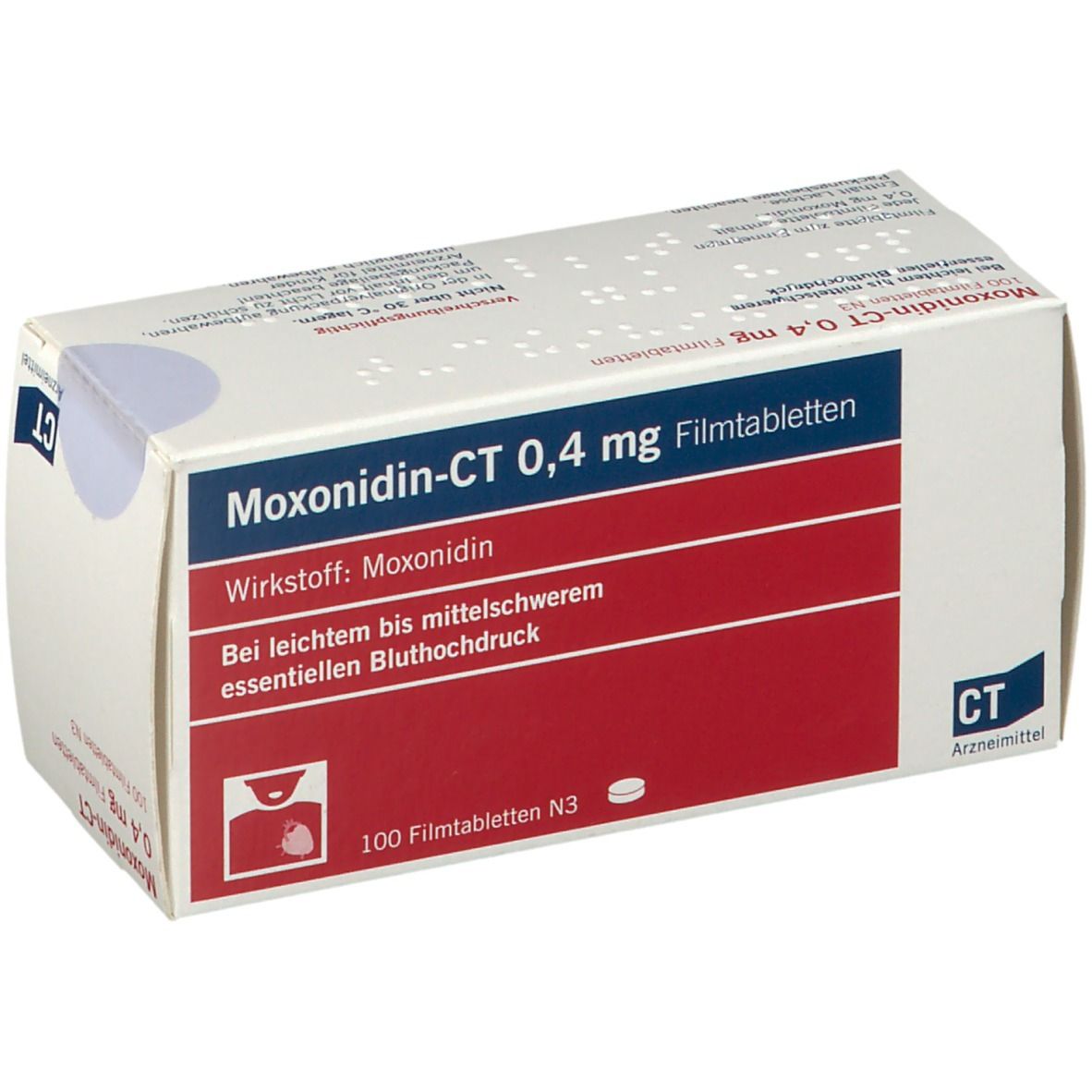 Moxonidin - Ct 0.4Mg 