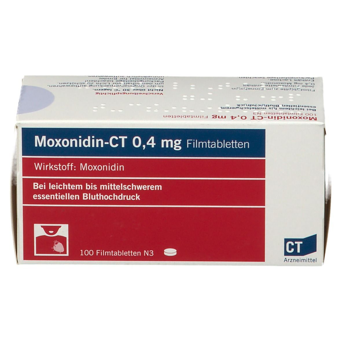 Moxonidin - Ct 0.4Mg 