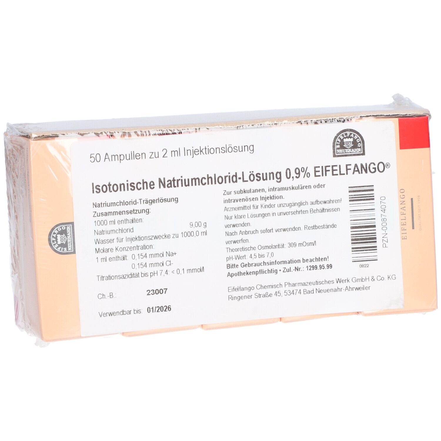 Isotonische Nacl L Sung Eifelfango X Ml Shop Apotheke At