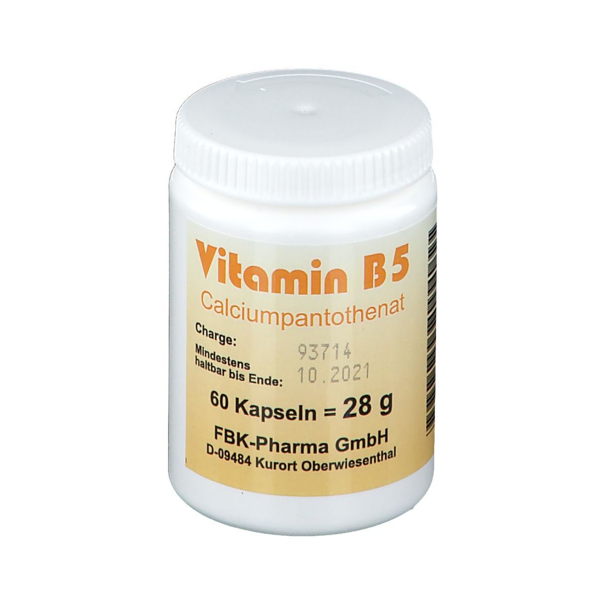 Vitamin B5 Kapseln 60 St - shop-apotheke.com