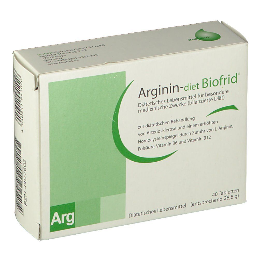 Arginin-diet Biofrid
