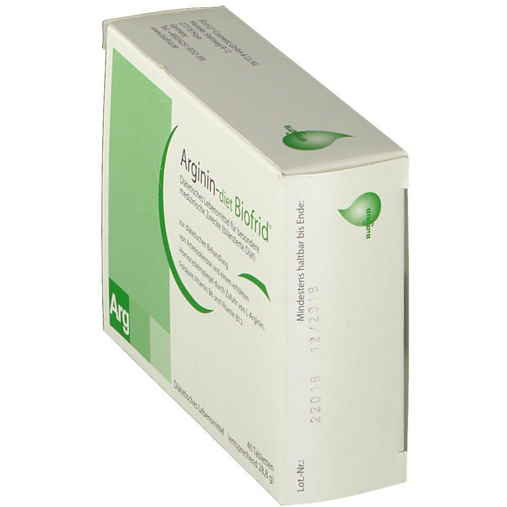 Arginin-diet Biofrid