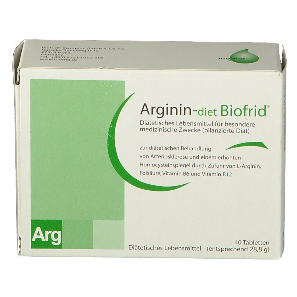 Arginin-diet Biofrid