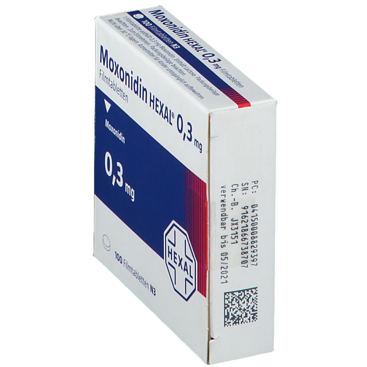 Moxonidin HEXAL® 0,3 mg