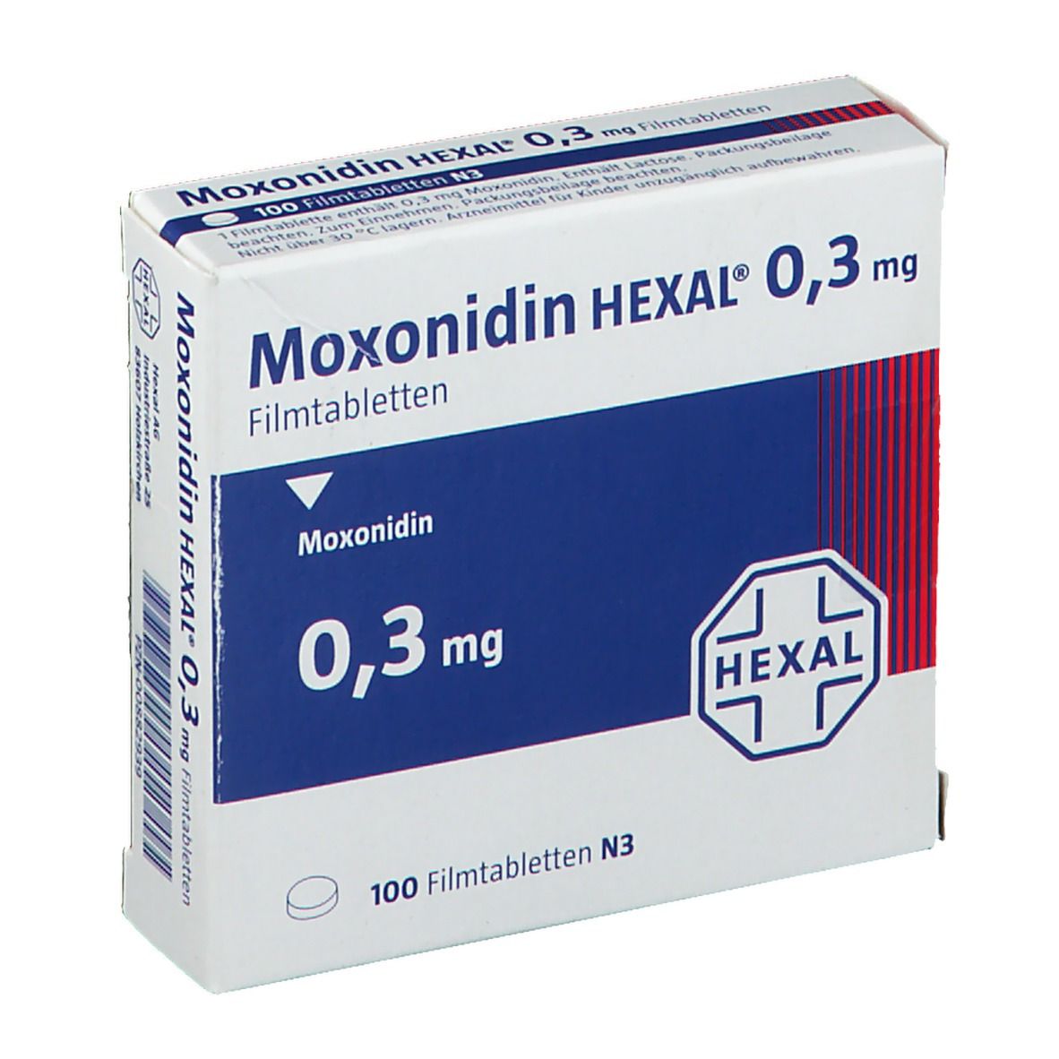 Moxonidin HEXAL® 0,3 mg