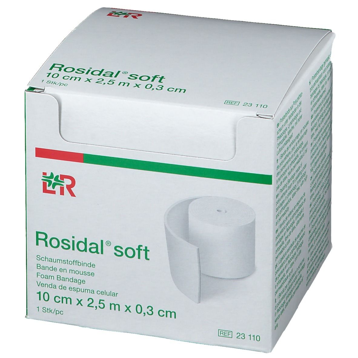 Rosidal® Soft 0,3 cm Stärke 10 cm x 2,5 m