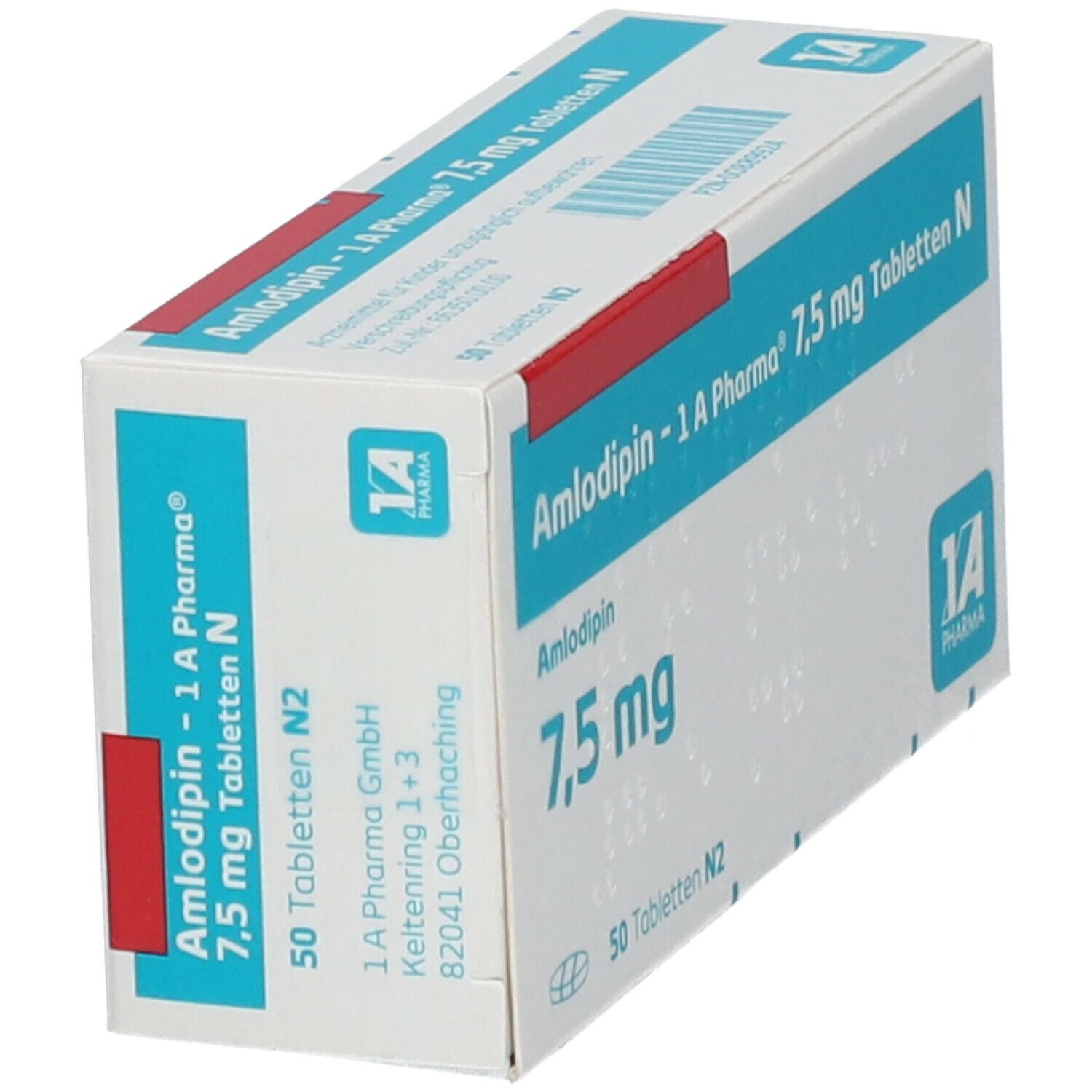 Amlodipin-1A Pharma 7,5 mg Tabletten N 50 St