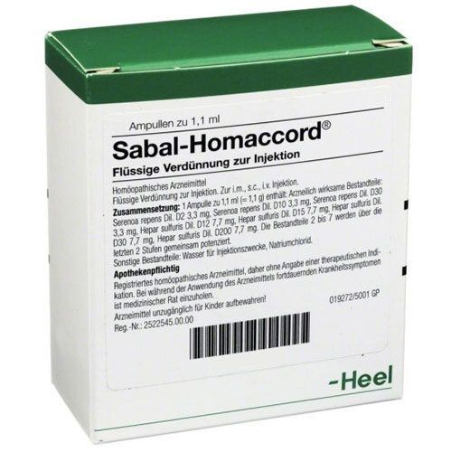 Sabal-Homaccord® Ampullen