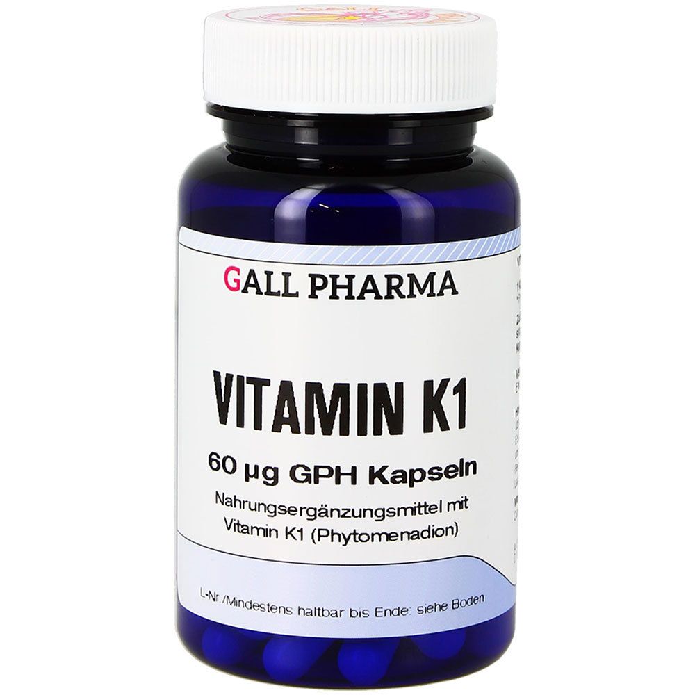 Gall Pharma Vitamin K1 60 µg GPH Kapseln