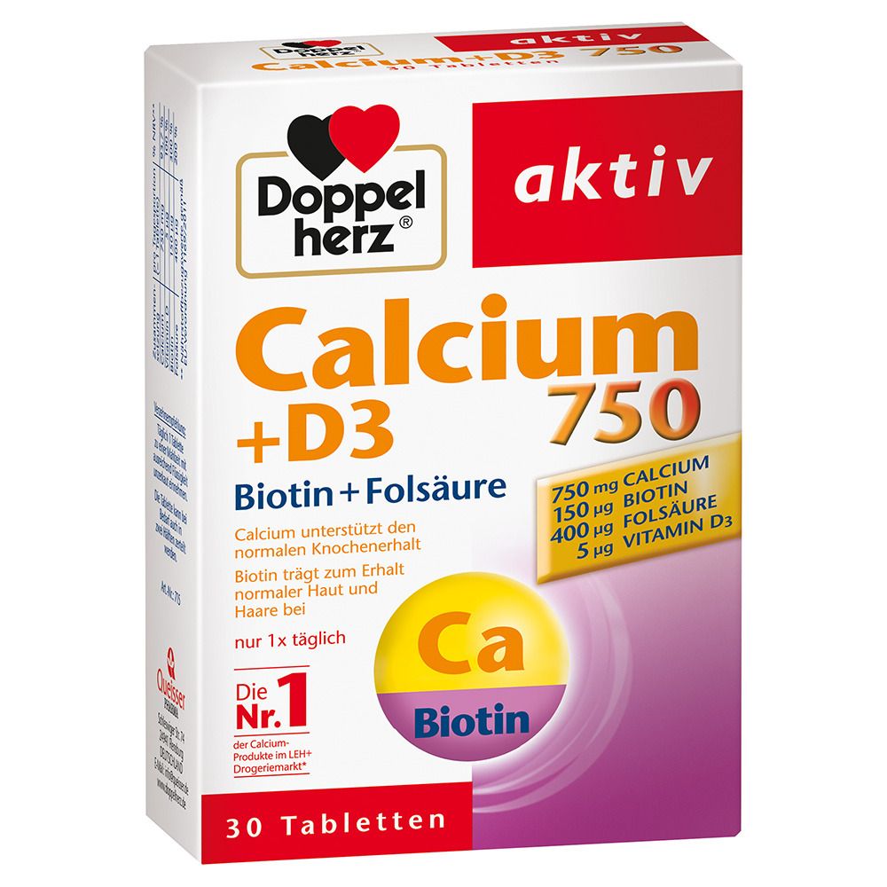 Doppelherz® Calcium + D3 Tabletten