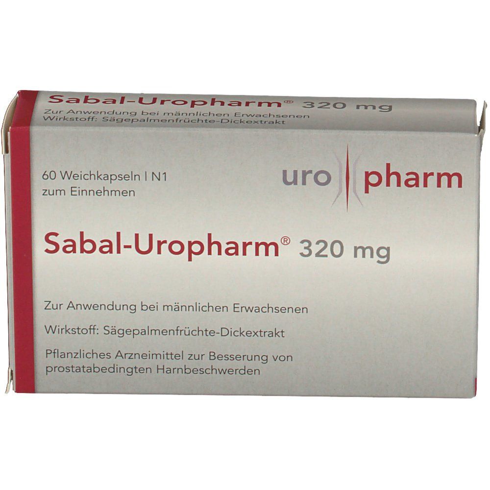 Sabal Uropharm 320 mg Kapseln
