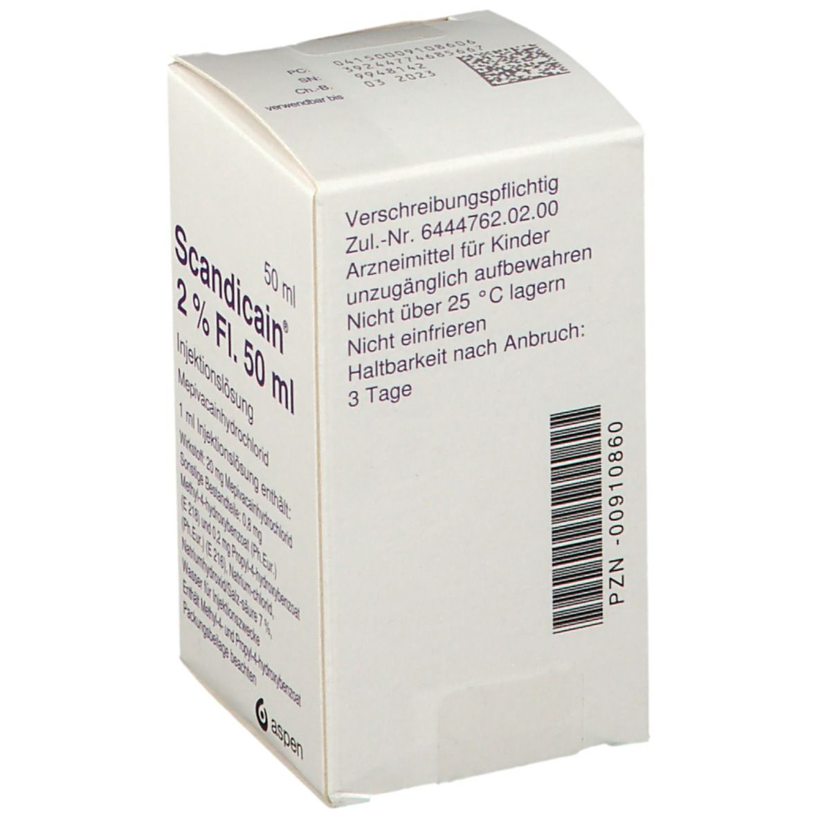 Scandicain® 2 % Fl. 50 ml