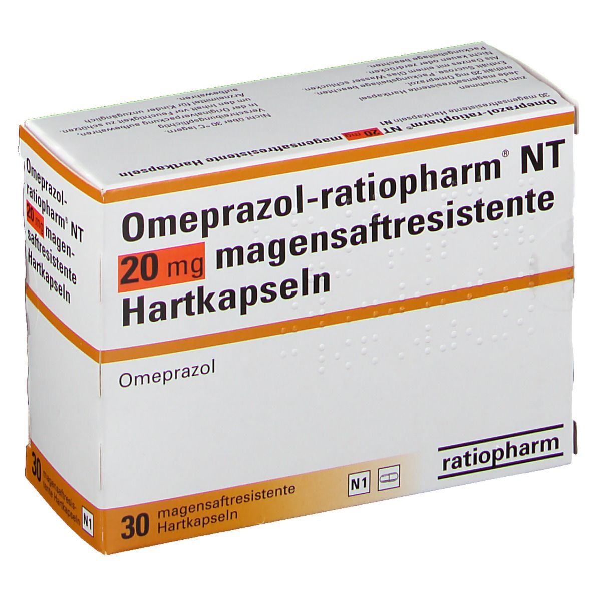 Omeprazol-ratiopharm® NT 20 mg