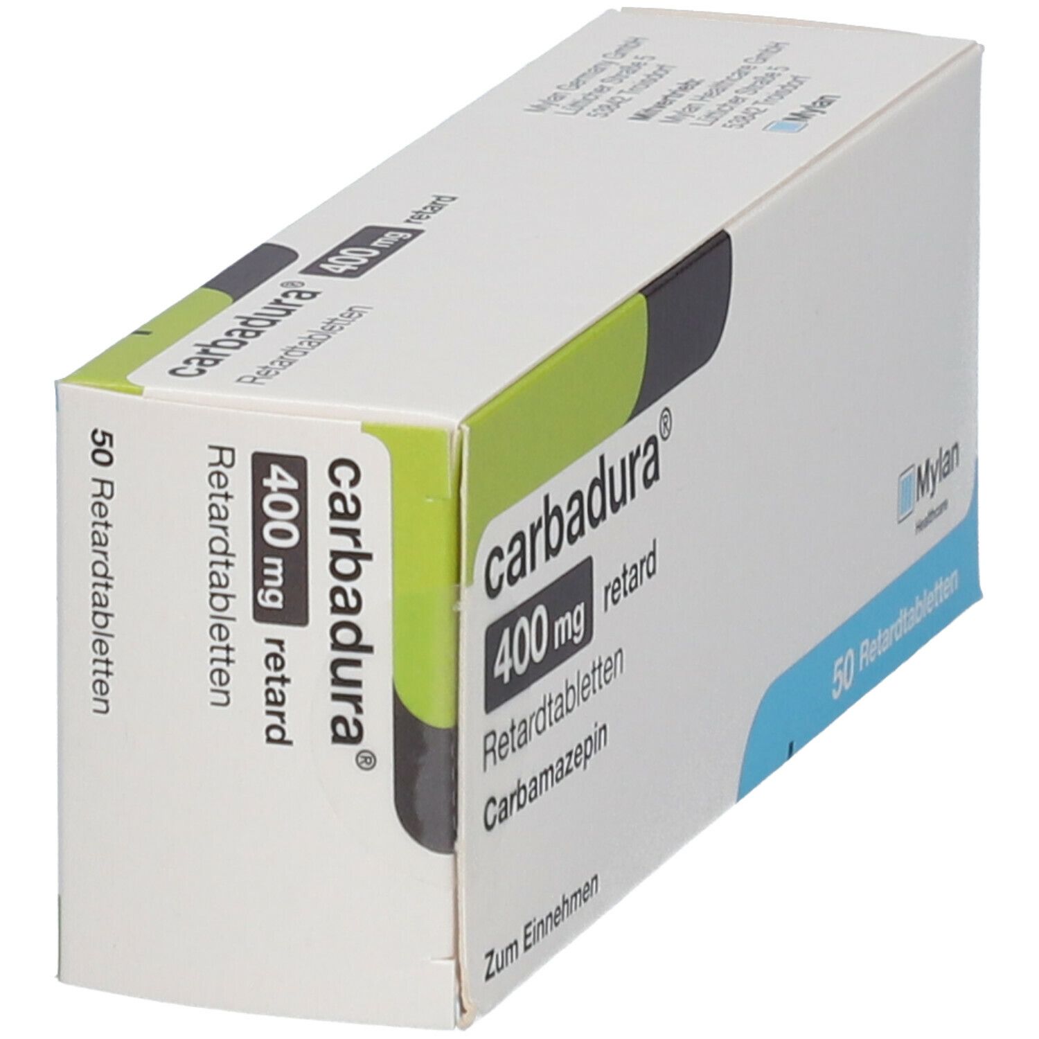 Carbadura 400 mg retard Tabl. 50 St Retard-Tabletten