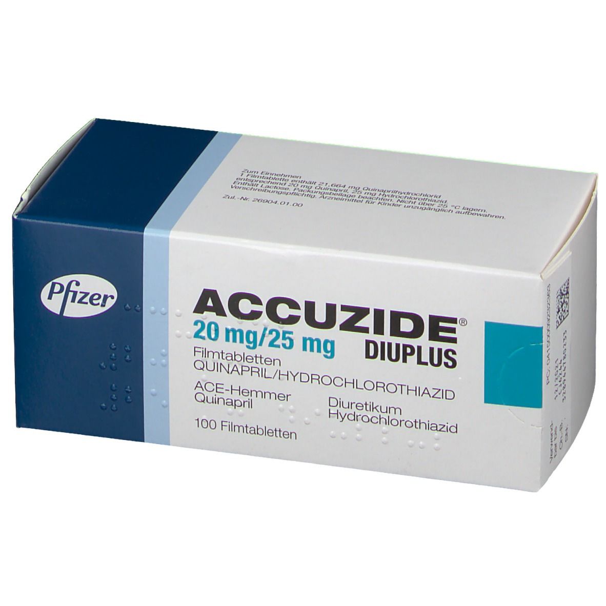 ACCUZIDE® 20 mg/25 mg Diuplus