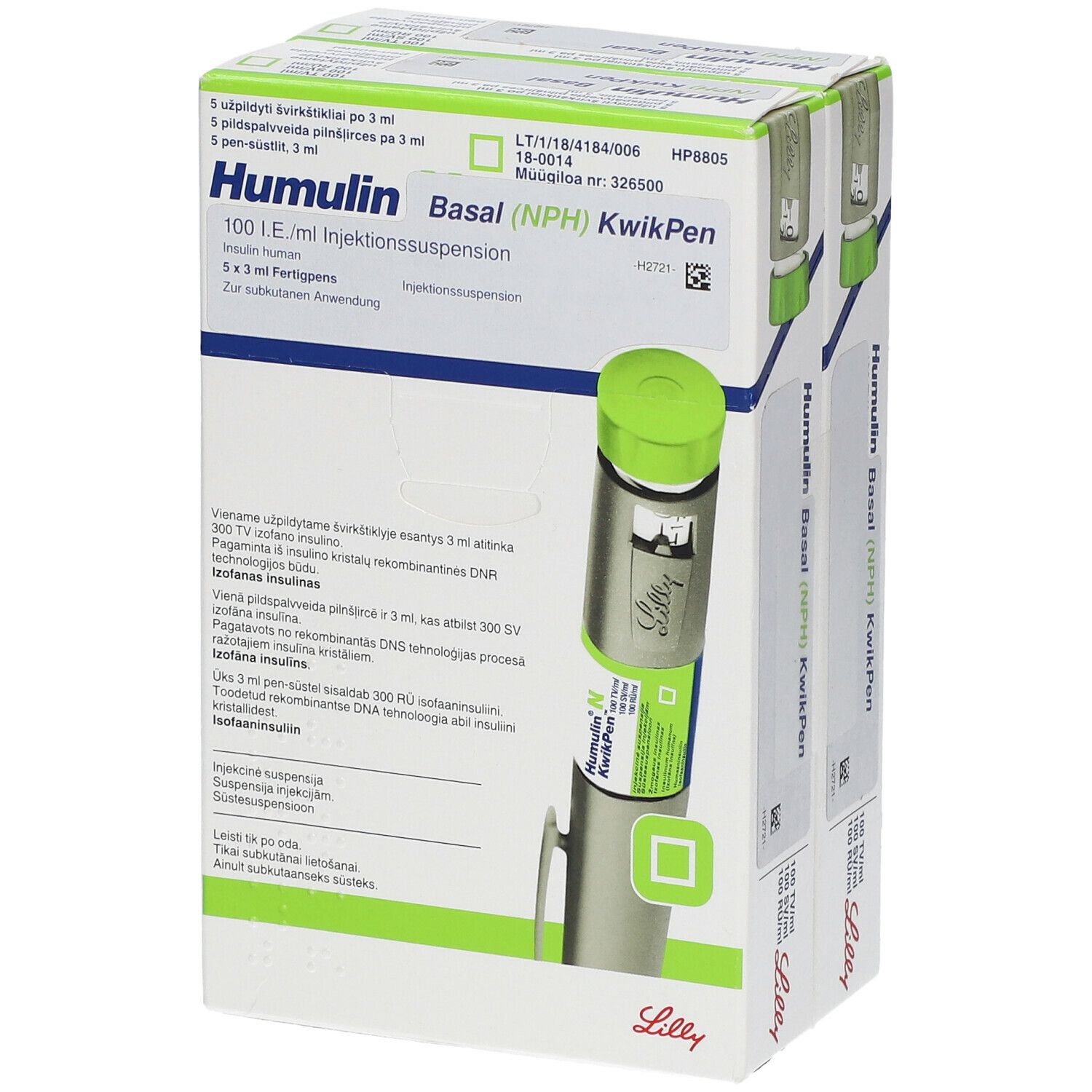 Humulin Basal NPH