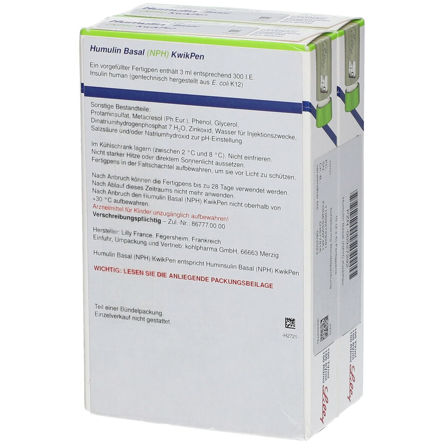 Humulin Basal NPH