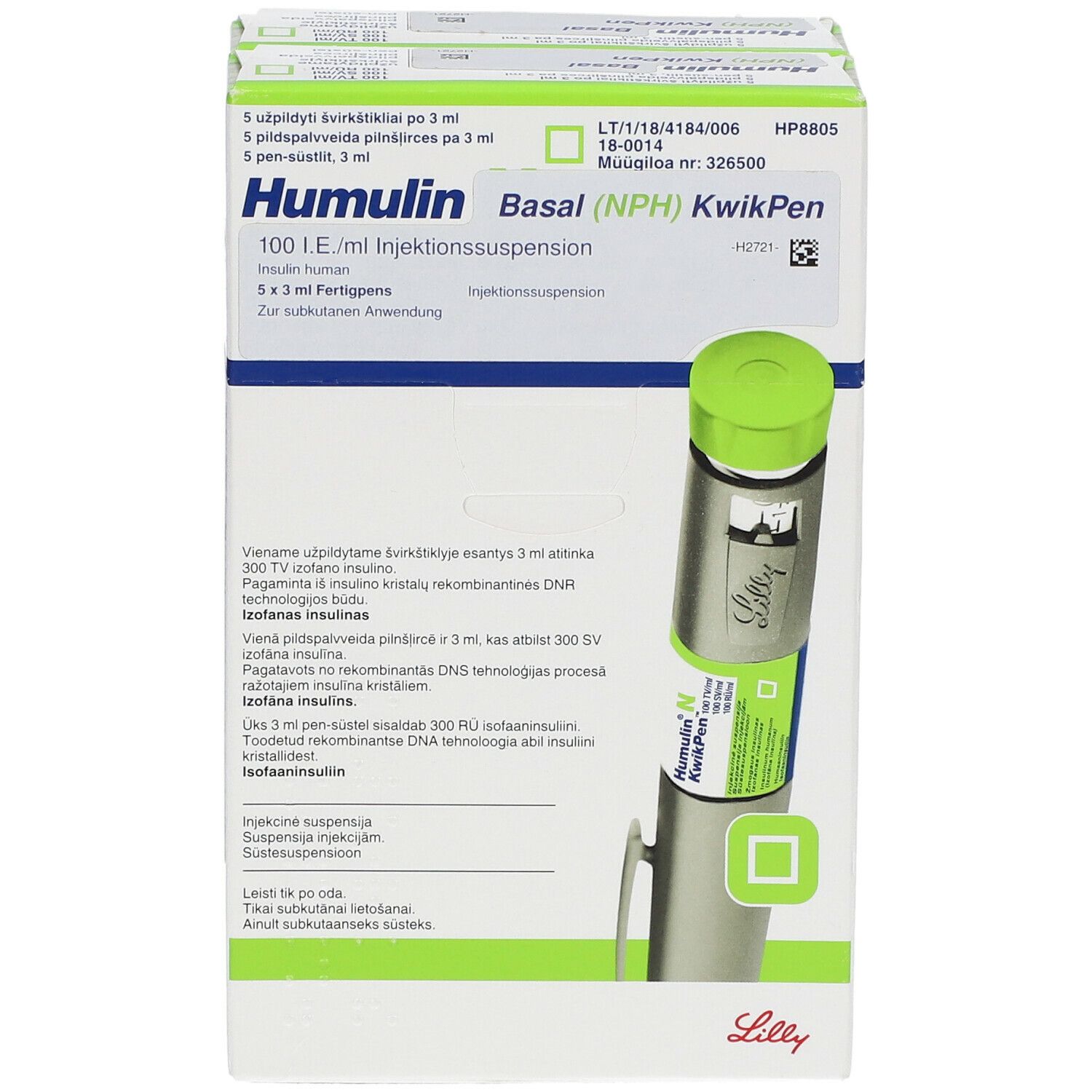 Humulin Basal NPH