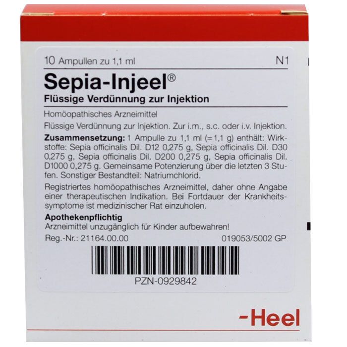 Sepia-Injeel® Ampullen
