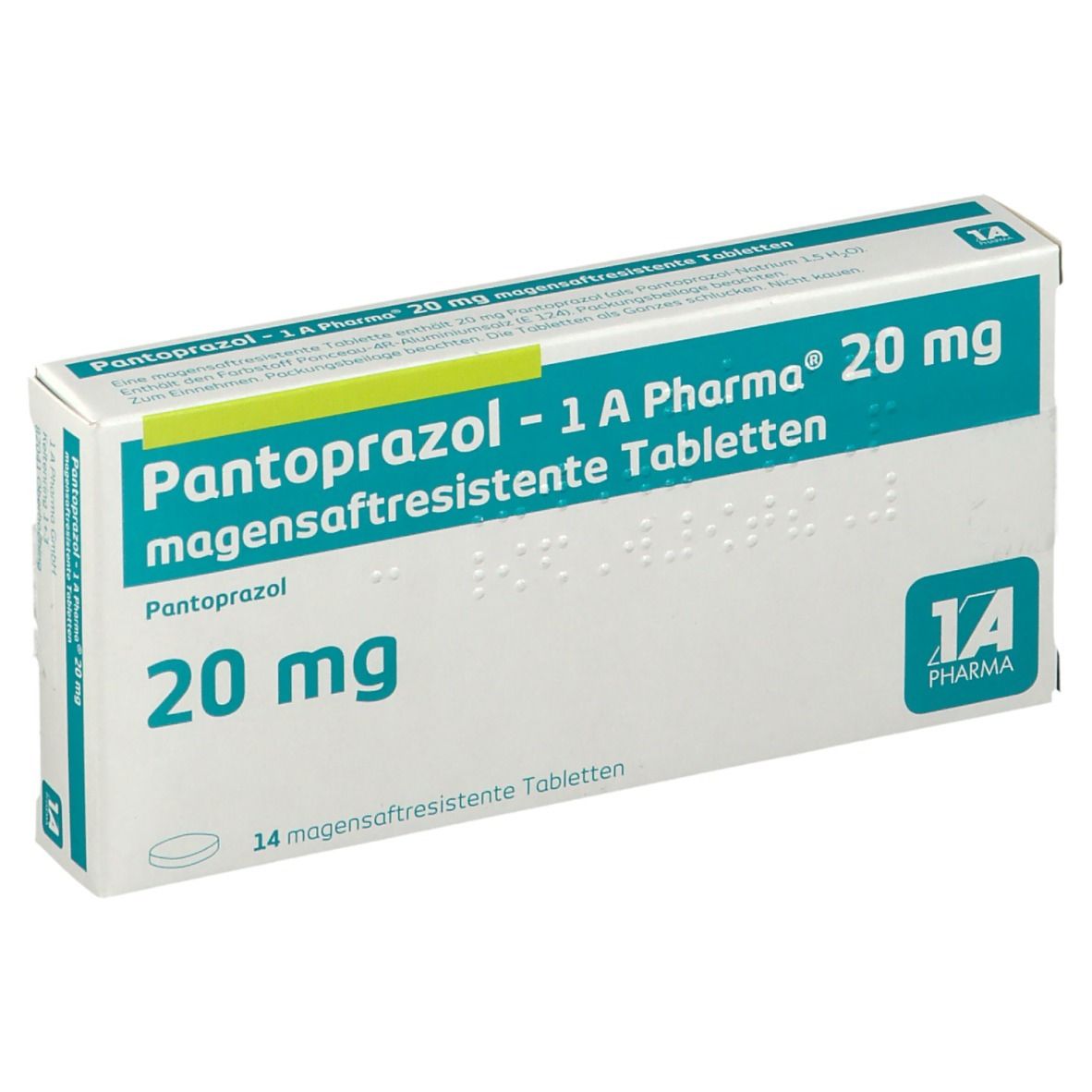 Pantoprazol 1A Pharma® 20Mg