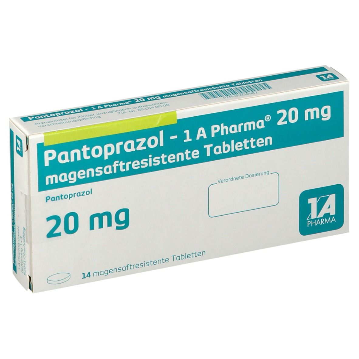 Pantoprazol 1A Pharma® 20Mg